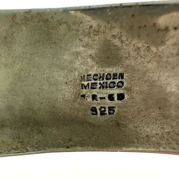 Vintage Mexican Sterling Silver Torque Necklace