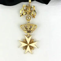 Rare Vintage Military Order of Malta Medal