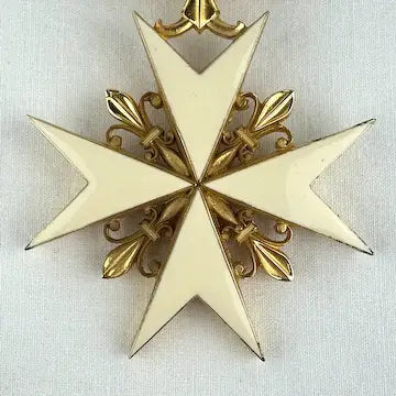 Rare Vintage Military Order of Malta Medal