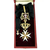 Rare Vintage Military Order of Malta Medal