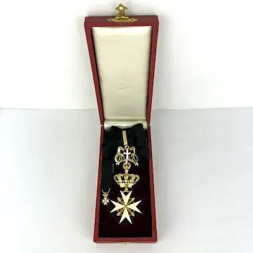 Rare Vintage Military Order of Malta Medal