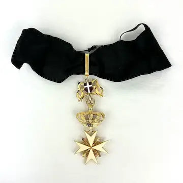 Rare Vintage Military Order of Malta Medal