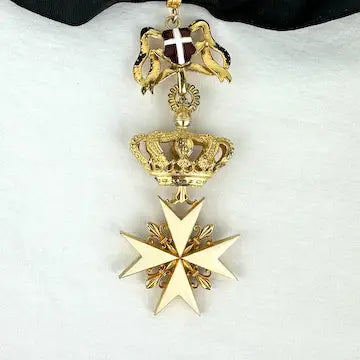 Rare Vintage Military Order of Malta Medal