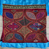 Vintage Mola Blouse Hand made by Kuna Women of Panama