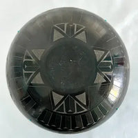 Vintage Native American Blackware Pottery by Norman Red Star Wi-Cahpe-Luza