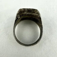 Vintage Native American Turquoise and Mother of Pearl Ring Size 9