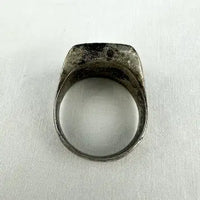 Vintage Native American Turquoise and Mother of Pearl Ring Size 9
