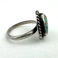 Vintage Native American Turquoise Ring Size 5
