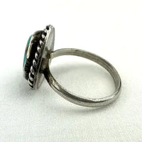 Vintage Native American Turquoise Ring Size 5