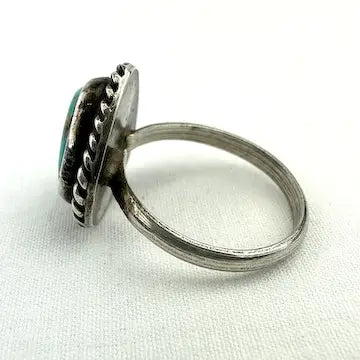 Vintage Native American Turquoise Ring Size 5