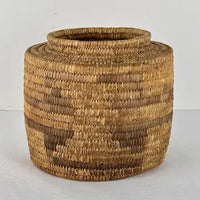 Vintage Papago Hand Woven Basket