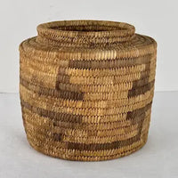 Vintage Papago Hand Woven Basket