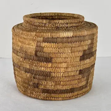 Vintage Papago Hand Woven Basket