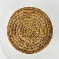 Vintage Papago Hand Woven Basket