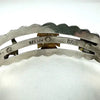 Vintage Peruvian 18k Gold and Silver Cuff Bracelet