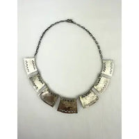 Vintage Peruvian Storyteller Necklace in Sterling Silver