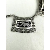 Vintage Peruvian Storyteller Necklace in Sterling Silver