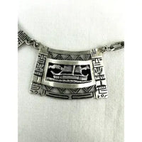Vintage Peruvian Storyteller Necklace in Sterling Silver