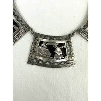 Vintage Peruvian Storyteller Necklace in Sterling Silver
