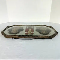 Vintage Religious Convex Bubble Wall Plaque