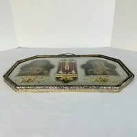Vintage Religious Convex Bubble Wall Plaque