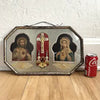 Vintage Religious Convex Bubble Wall Plaque