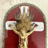 Vintage Religious Convex Bubble Wall Plaque