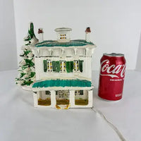 Vintage Retired Dept 56 Original Snow Village Mansion
