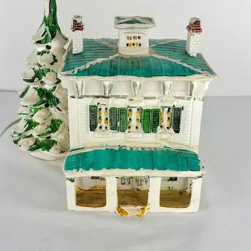 Vintage Retired Dept 56 Original Snow Village Mansion
