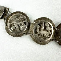 Vintage Silver Peruvian Storyteller Bracelet