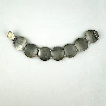 Vintage Silver Peruvian Storyteller Bracelet