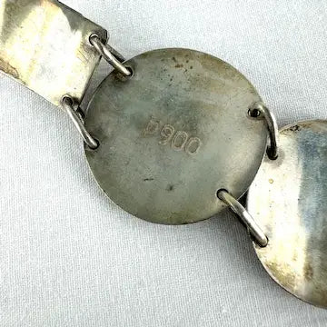 Vintage Silver Peruvian Storyteller Bracelet