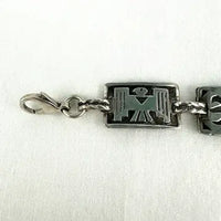 Vintage Silver Thunderbird Link Bracelet