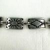 Vintage Silver Thunderbird Link Bracelet