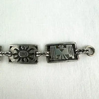 Vintage Silver Thunderbird Link Bracelet