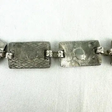 Vintage Silver Thunderbird Link Bracelet