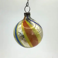 Vintage Small German Bimini Striped Ornament