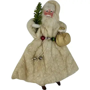 Vintage Spun Cotton Santa by Trissy Crenshaw