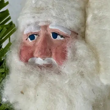 Vintage Spun Cotton Santa by Trissy Crenshaw