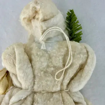 Vintage Spun Cotton Santa by Trissy Crenshaw