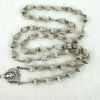 Vintage DiRoma Rosary with Sterling Silver Wedding Bell Beads