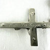 Vintage DiRoma Rosary with Sterling Silver Wedding Bell Beads