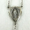 Vintage DiRoma Rosary with Sterling Silver Wedding Bell Beads