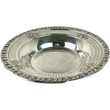Vintage Sterling Silver Mueck-Cary Hollowware Royal Rose Bowl