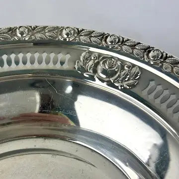 Vintage Sterling Silver Mueck-Cary Hollowware Royal Rose Bowl