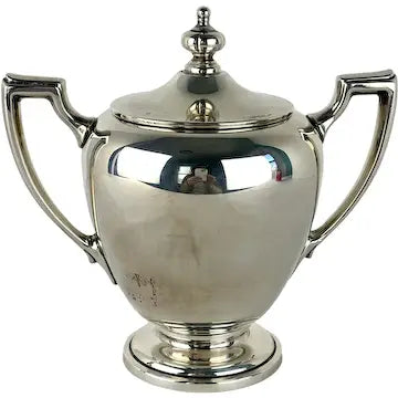 Vintage Sterling Silver Reed & Barton Sugar Bowl “Pointed Antique”