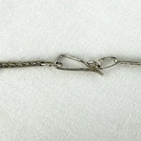 Vintage Sterling Silver Vermeil Floral Choker Necklace