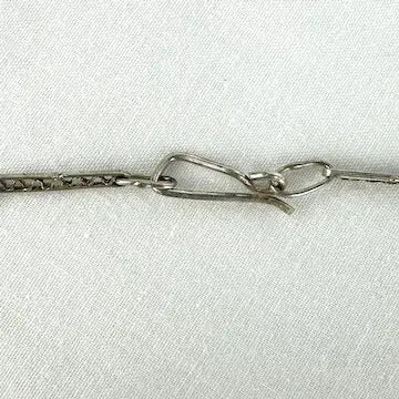 Vintage Sterling Silver Vermeil Floral Choker Necklace