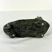 Vintage Stone Musk ox Sculpture Signed L Kootoo