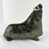 Vintage Stone Musk ox Sculpture Signed L Kootoo